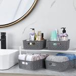 12 Plastic Storage Baskets for Home Organization
