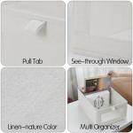 4 Pack Linen Storage Bins for Organizing Essentials