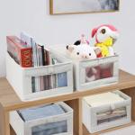 4 Pack Linen Storage Bins for Organizing Essentials