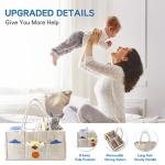 Maliton Baby Diaper Caddy Organizer with Handle