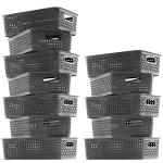 12 Plastic Storage Baskets for Home Organization