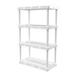 4-Shelf Adjustable Storage Organizer for Home