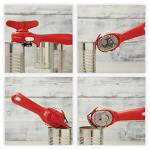 Kuhn Rikon Auto Safety Can Opener, Red