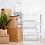 4-Shelf Adjustable Storage Organizer for Home