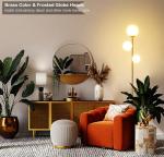 Mid Century Modern 3-Globe Floor Lamp