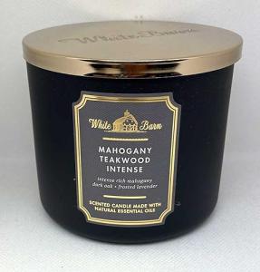 Mahogany Teakwood 3-Wick Candle by Bath & Body Works