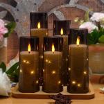 Kakoya 5-Pc Flameless LED Candles Set