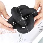 Yalikop Hand Carved Wood Knot Decor for Home