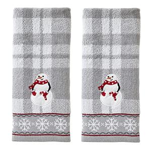 Snowman Hand Towel Set for Holiday Cheer