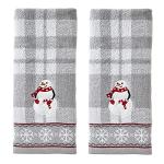 Snowman Hand Towel Set for Holiday Cheer
