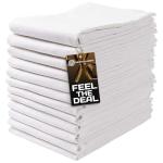 Wealuxe 12-Pack Lint-Free Flour Sack Towels