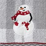 Snowman Hand Towel Set for Holiday Cheer