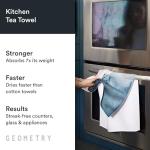 Quick-Dry Microfiber Kitchen Tea Towels (2 Pack)