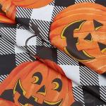 Halloween Pumpkin Farm Vinyl Tablecloth 52 x 70 Inch