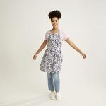 Vera Bradley Lightweight Cotton Apron, Java Navy