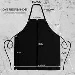 12 Pack Black Bib Aprons for Cooking