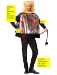 Rasta Imposta Toaster Costume for Adults