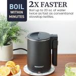 Travel Electric Kettle with Insulated Cool-Touch Design