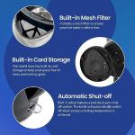 Elite Gourmet 1.7L Electric Tea Kettle, Black