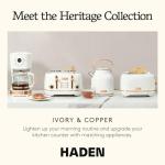 Haden Heritage 1.7L Stainless Steel Electric Kettle