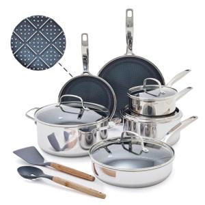 Blue Diamond 12-Piece Nonstick Cookware Set