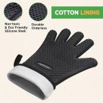 Silicone Oven Gloves for Cooking and Grilling