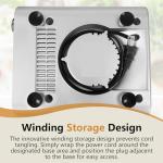 Cooklee 600W Food Processor with 6 Functions