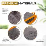 Stylish Heat-Resistant Oven Mitts - Set of 2