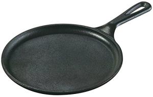 Lodge 10.5 Inch Pre-Seasoned Cast Iron Griddle