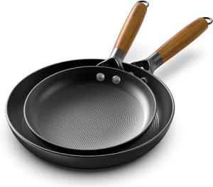 Imarku Nonstick Frying Pan Set - 8 & 10 Inch
