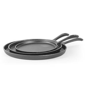 Cast Iron Griddle Pan Set - 3 Sizes