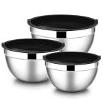 6-Piece Stainless Steel Mixing Bowls Set