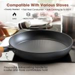 Imarku Nonstick Frying Pan Set - 8 & 10 Inch