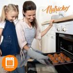 NutriChef 8-Piece Nonstick Bakeware Set