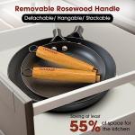 Imarku Nonstick Frying Pan Set - 8 & 10 Inch