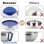 Rorence Non-Slip Mixing Bowls Set in Blue