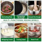 27PCS Stainless Steel Nesting Mixing Bowls Set