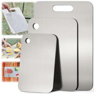 Titanium Cutting Board Set – 3 Sizes, Dishwasher Safe