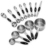 EDELIN Stainless Steel Measuring Cups and Spoons Set
