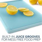 Extra Large Blue Cutting Board Set, 3-Piece