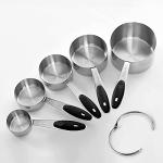 EDELIN Stainless Steel Measuring Cups and Spoons Set