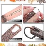 Copper Measuring Cups and Spoons Set for Baking