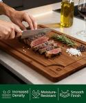 Bamboo Wooden Cutting Boards Set for Kitchen