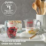 Pyrex Essentials 3-Pack Glass Measuring Cups Set