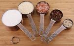 Copper Measuring Cups and Spoons Set for Baking