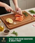 Bamboo Wooden Cutting Boards Set for Kitchen