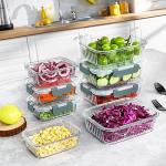 10 Pack Glass Meal Prep Containers with Lids