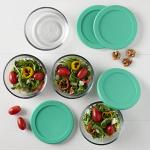 Anchor Hocking 2-Cup Glass Storage Containers - Set of 4