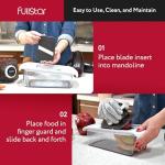 Fullstar 3-in-1 Mandoline Slicer and Cutter