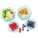 Rosos Airtight Glass Food Storage Containers - 4 Pack